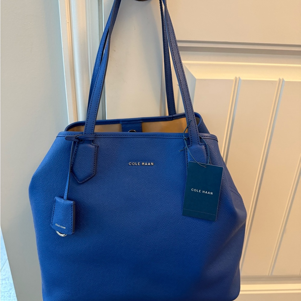 Cole Haan Royal Blue Tote Bag